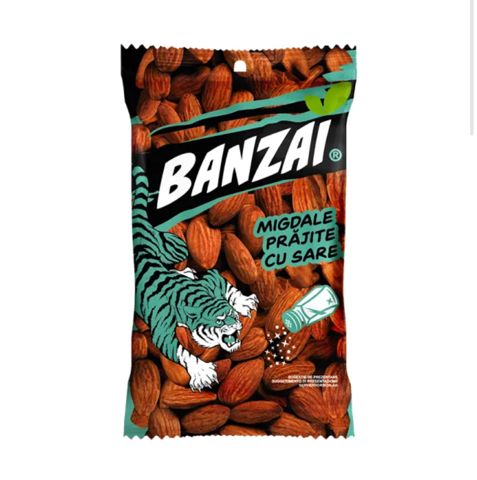 Миндаль Banzai жареный