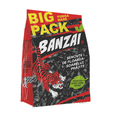 СЕМЕЧКИ ПОДСОЛНУХА ЖАРЕНЫЕ BANZAI