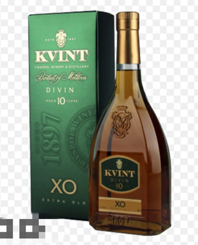 коньяк  Kvint 10* в коробке 