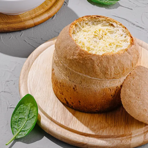 Суп крем с курицей и грибами 430 гр.