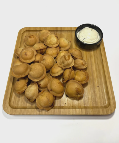 Жареные Пельмени