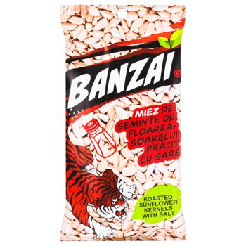 Семечки подсолнeчника Banzai очищенные жареные
