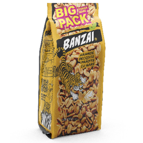 АРАХИС BANZAI, ОБЖАРЕННЫЙ, С СОЛЬЮ