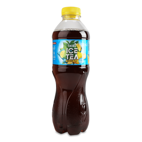 Холодный чай Biola Ice Tea черный со вкусом лимона, 0,92л